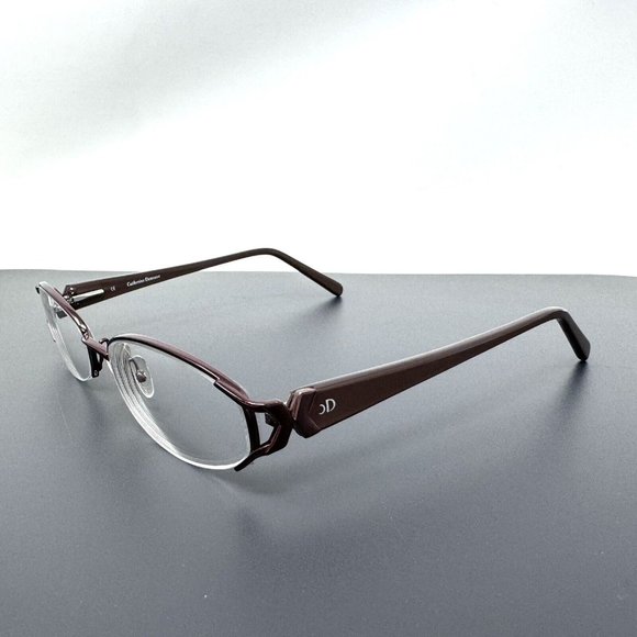 CATHERINE DENEUVE Eyeglasses CD-249 BRZ Frames 49 [] 18 135 Flex Hinges